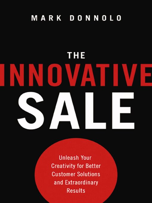 Title details for The Innovative Sale by Mark Donnolo - Available